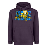 Plum love doesn't count chromosomes Heavyweight Hoodie - AdoDesignShop