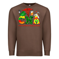 Chestnut cna juneteenth certified nursing assistant Premium Sweatshirt - AdoDesignShop