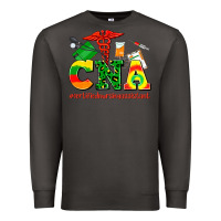 Smoke cna juneteenth certified nursing assistant Premium Sweatshirt - AdoDesignShop