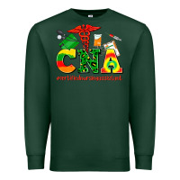 Sports Green cna juneteenth certified nursing assistant Premium Sweatshirt - AdoDesignShop