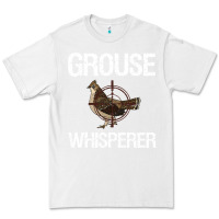 White Ruffed Grouse Hunting Bird Spruce Grouse Premium Tee - longCreatives