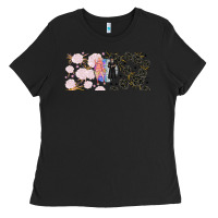 Black gothic girl and colorful girl best friends with Ladies Tee - TumblerDesignByShophia