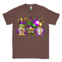 Chestnut Mardi Gras gnomies with elements Classic Tee - HowdyJamesFarm