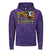 Cloud Purple hey cowbow Vintage Hoodie - OliviaCreatesArt