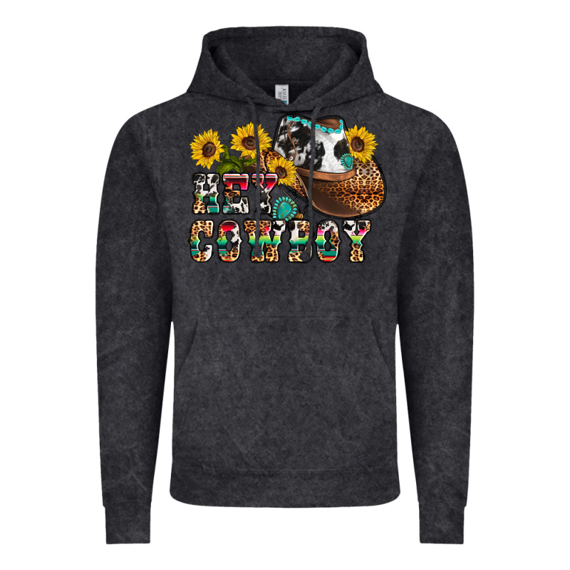 Hey Cowbow Vintage Hoodie by OliviaCreatesArt | Teevron