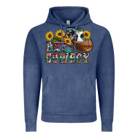 Vintage Denim hey cowbow Vintage Hoodie - OliviaCreatesArt
