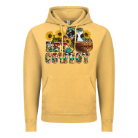 Vintage Mustard hey cowbow Vintage Hoodie - OliviaCreatesArt