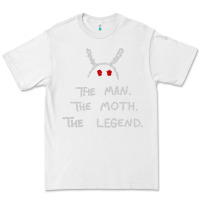 White The Man The Moth The Legend Mothman Premium Tee - longCreatives