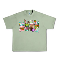 Oil Green Easter coffee cups Easter Day Urban Heavy Tee - CowGirlArtShop