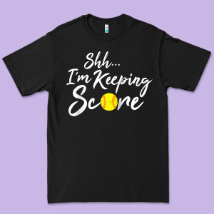 Scorekeeper Softball Team Scorebook Keeper Raglan Baseball Premium Tee Designed By Longcreatives