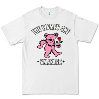 White The Women Are Dancing Bear Smarter Premium Tee - longCreatives