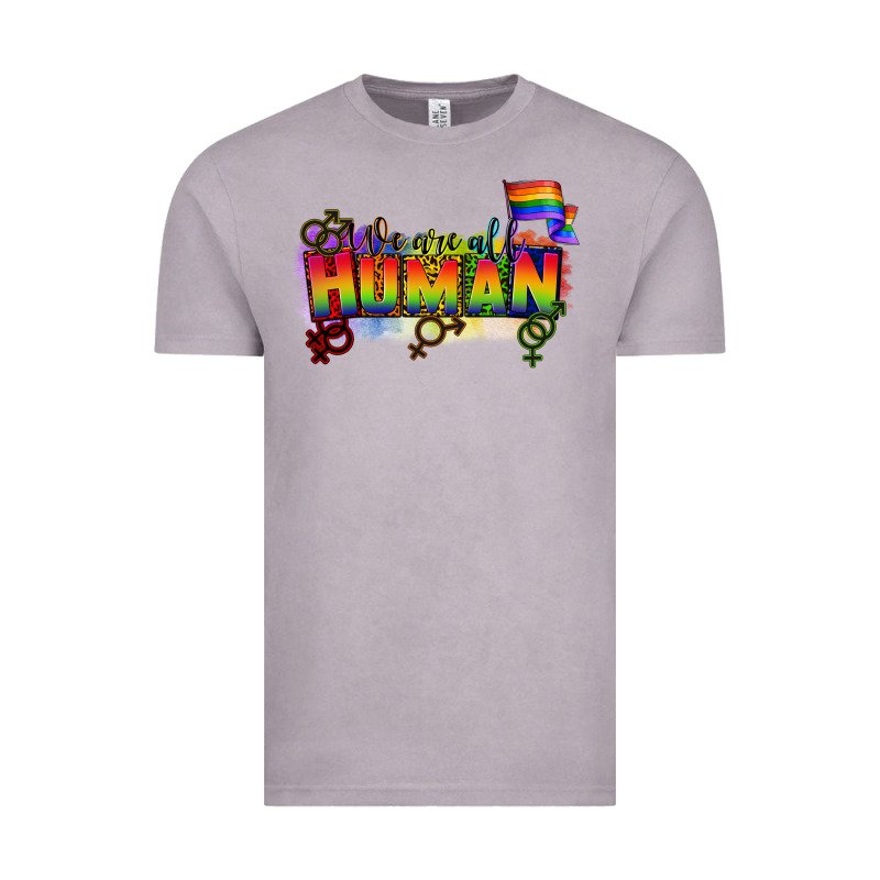 We Are All Human Vintage Tee by CowGirlArtShop | Teevron