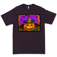 Plum jack o' lantern pumpkin Premium Tee - Jasminsmagicworld