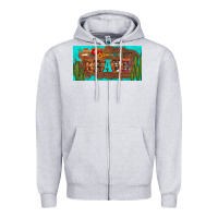 Brave Turquoise Leopard Cactus And Floral Arrow Licanse Plate Zipper Hoodie | Teevron