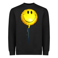 Black Balloon smile Heavyweight Sweatshirt - Artiststas