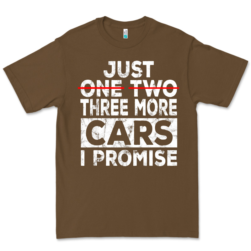Just One More Car I Promise Mechanic Gift Car Lover Garage Premium Tee by longCreatives | Teevron