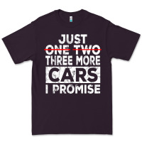 Plum Just One More Car I Promise Mechanic Gift Car Lover Garage Premium Tee - longCreatives