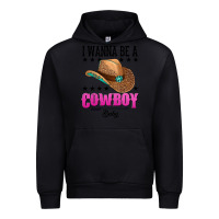 Black i wanna be a cowboy baby Urban Hoodie - AdoDesignShop