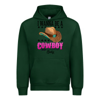 Forest Green i wanna be a cowboy baby Urban Hoodie - AdoDesignShop