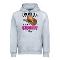 Heather Grey i wanna be a cowboy baby Urban Hoodie - AdoDesignShop