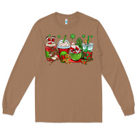 Toasted Coconut christmas santa claus coffee cups Long Sleeve Tee - OliviaCreatesArt