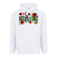 White mexicana Heavyweight Hoodie - AdoDesignShop