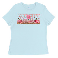 Baby Blue Cafecito y Chisme Ladies Tee - TumblerDesignByShophia