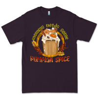 Plum Mommy Needs Some Pumpkin Spice Premium Tee - texasbilliewilder