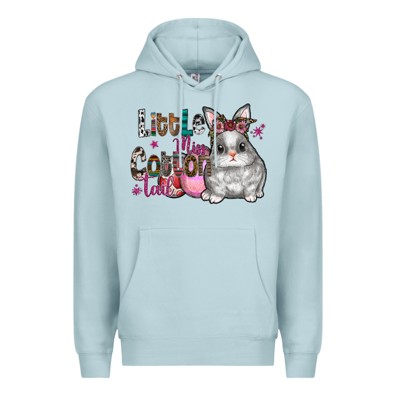 Little Miss Cotton Tail Premium Hoodie by CowhideDigitalArt | Teevron