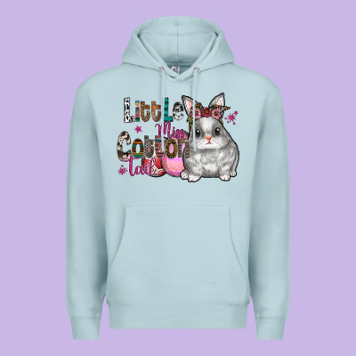 Little Miss Cotton Tail Premium Hoodie Designed By Cowhidedigitalart
