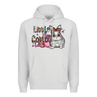 Dove Grey Little Miss Cotton Tail Premium Hoodie - CowhideDigitalArt