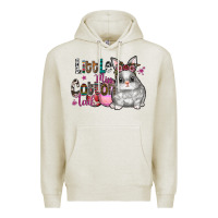 Oatmeal Heather Little Miss Cotton Tail Premium Hoodie - CowhideDigitalArt