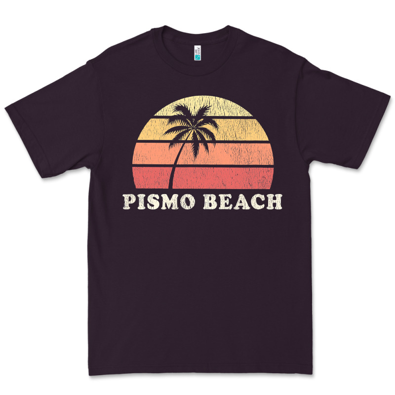 Pismo Beach Ca Vintage 70s Retro Throwback Design Premium Tee by longCreatives | Teevron