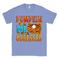 Colony Blue Pumpkin pie obsessed Classic Tee - Artiststas