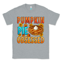 Heather Grey Pumpkin pie obsessed Classic Tee - Artiststas