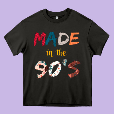Made In The 90's Heavy Core Tee Designed By Bettercallsaul