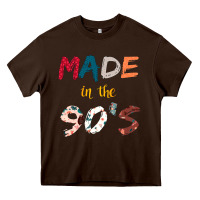 Chocolate Brown Made in the 90's Heavy Core Tee - Bettercallsaul