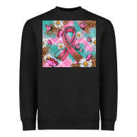 Black Breast Cancer Ribbon Stethoscope Heavyweight Sweatshirt - Artiststas