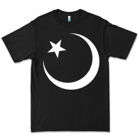Black Islam Symbol Design white Premium Tee - longCreatives