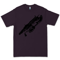 Plum Gears of war lancer Premium Tee - longCreatives