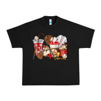 Black Baseball coffee cups Urban Heavy Tee - HowdyJamesFarm