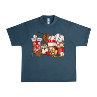 Midnight Navy Baseball coffee cups Urban Heavy Tee - HowdyJamesFarm