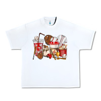 White Baseball coffee cups Urban Heavy Tee - HowdyJamesFarm
