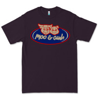 Plum Moo and Oink Chicago Premium Tee - longCreatives