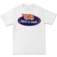 White Moo and Oink Chicago Premium Tee - longCreatives