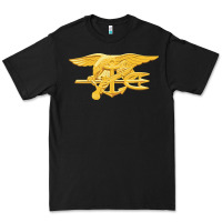 Black Navy Seals badge Premium Tee - longCreatives