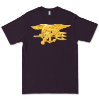 Plum Navy Seals badge Premium Tee - longCreatives