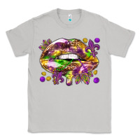 Moon Dust Mardi Gras lips Classic Tee - HowdyJamesFarm