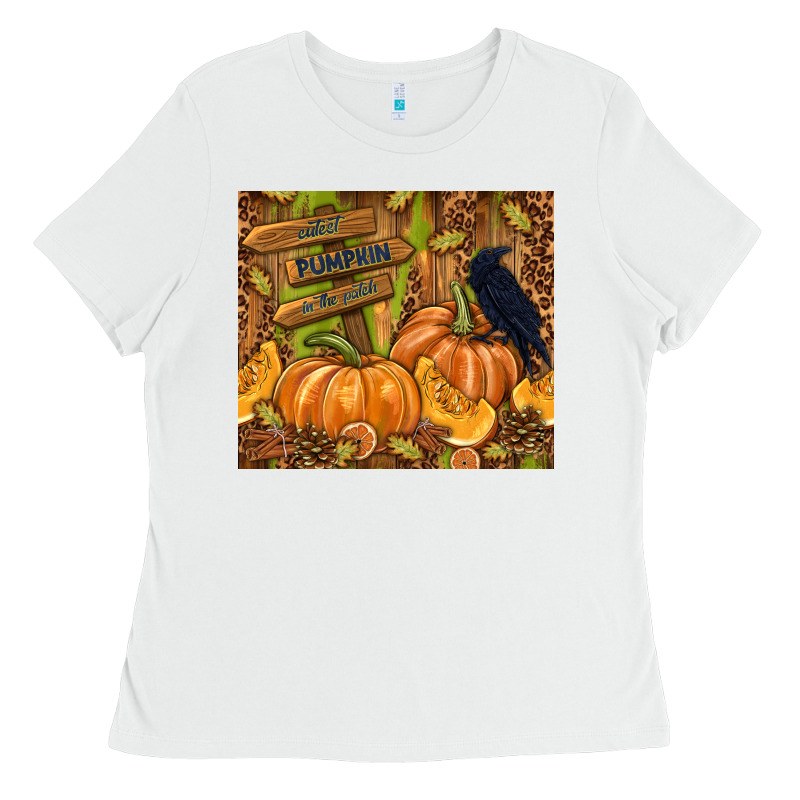 Cutest Pumpkin In The Patch Ladies Tee by TumblerDesignByShophia | Teevron