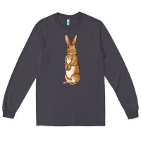 Smoke Bunny Easter Long Sleeve Tee - OliviaCreatesArt